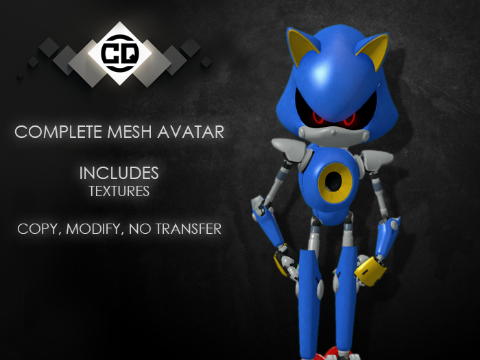 ◁.:CQ:. Metal Sonic Bento Avatar▷