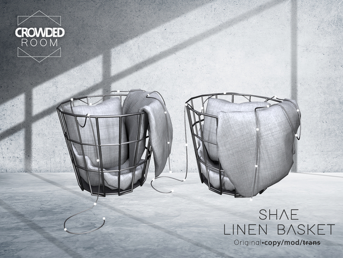 Crowded Room - Shae Linen Basket