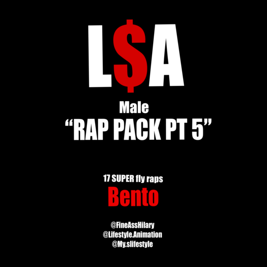 L$A - MALE "RAP PACK" PT 5