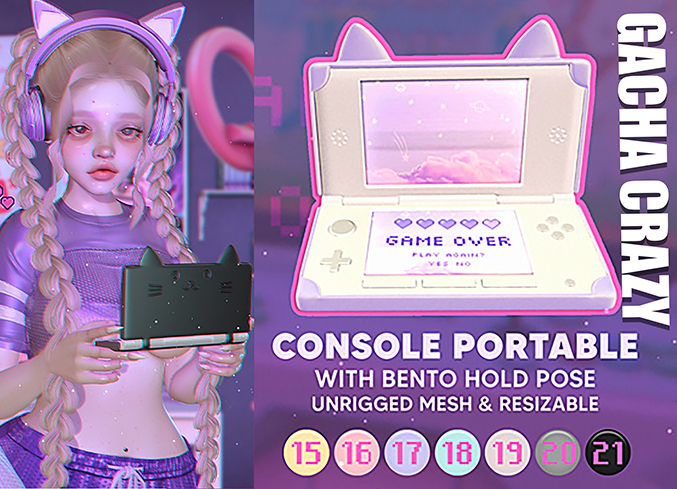 16. Dazed. Game Over! Console Pink