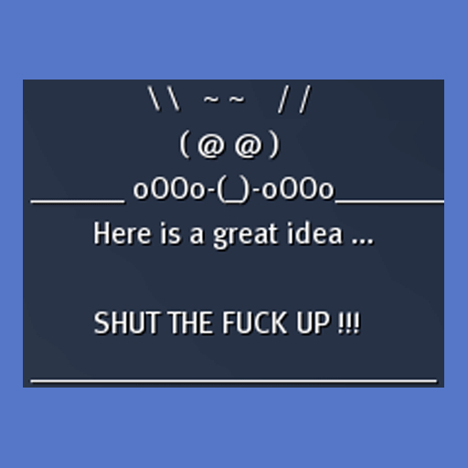 Chat Gesture - shutup