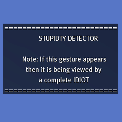 Chat Gesture - detector