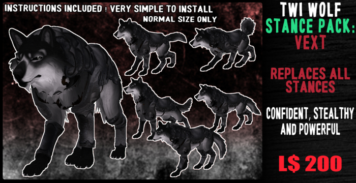 {WD} TWI WOLF STANCE PACK :: VEXT