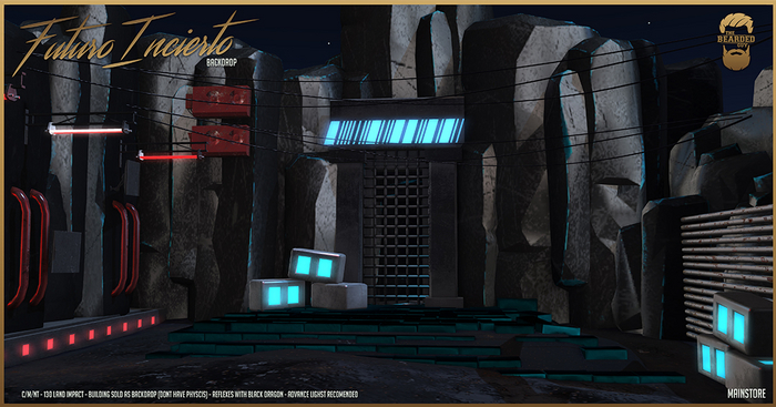Futuro Incierto Backdrop - The Bearded Guy