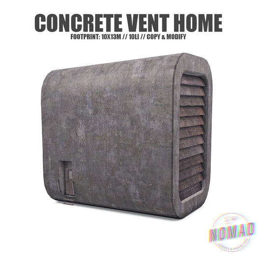 NOMAD // CONCRETE VENT HOME