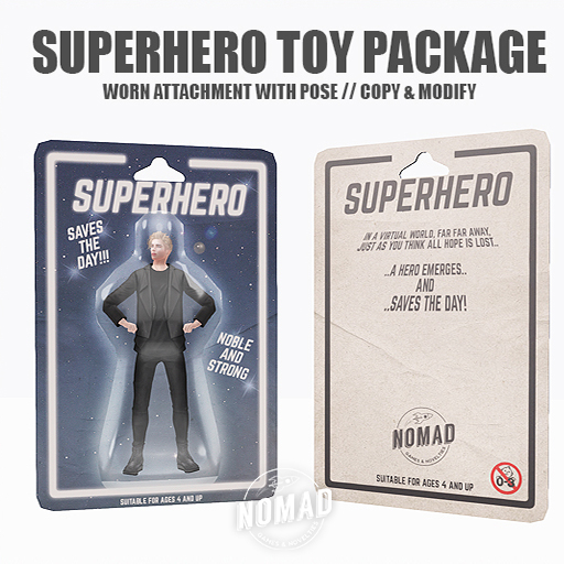 NOMAD // Superhero Toy Package (Add me!)