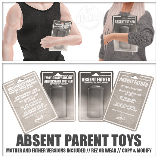 NOMAD // ABSENT PARENT TOYS