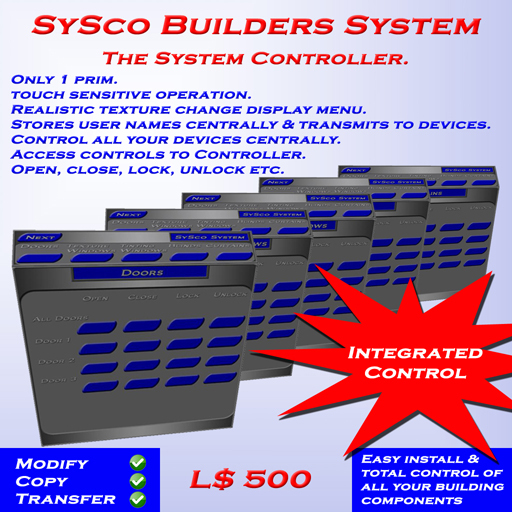 Scobas Sysco Central Controller