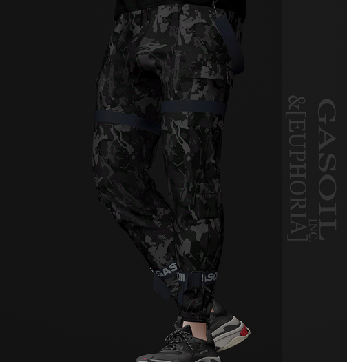 [GL - inc.] - [EUPHORIA] - Nico Cargo Pants CAMU 03