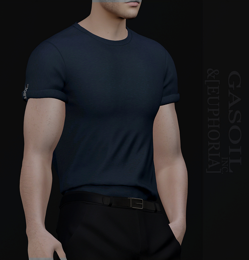 [GL - inc.] - [EUPHORIA] - Johnny T-shirt Legacy Blue