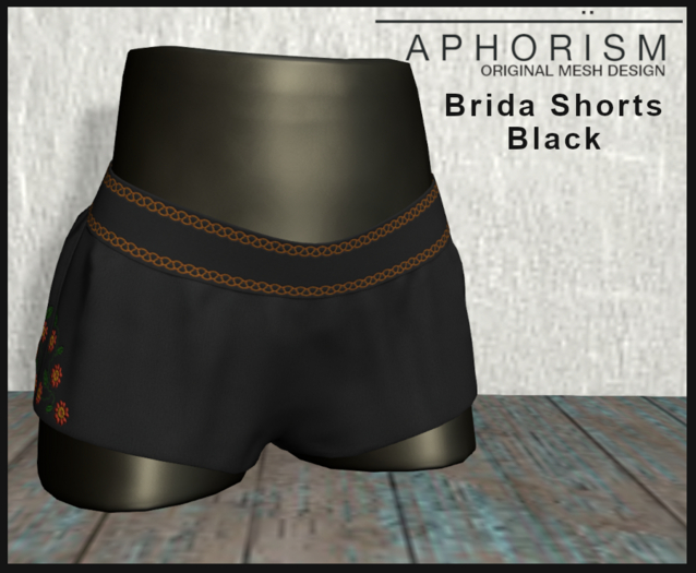 !APHORISM! Brida Shorts Black