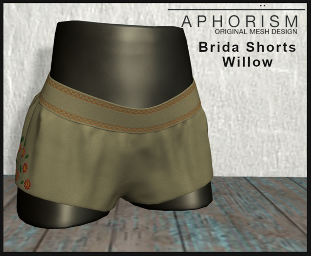 !APHORISM! Brida Shorts Willow