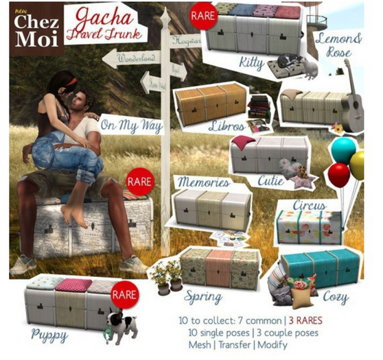 Chez Moi - Travel Trunk - Libros