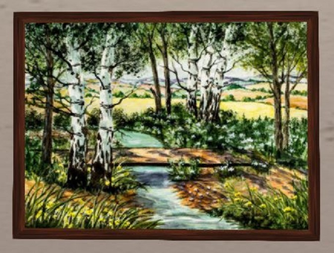 English Countryside *Framed*