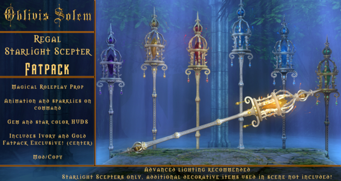 [+Oblivis+] Regal Starlight Scepter FATPACK