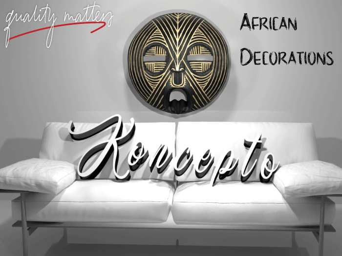 Koncepto African Decoration Mask 2