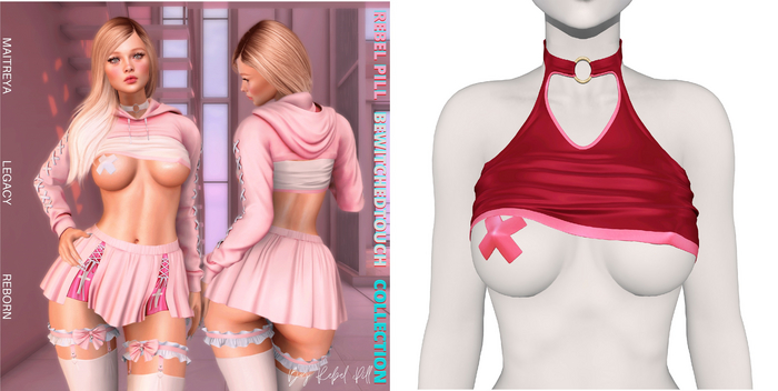 Rebelpill - BewitchedTouch Collection Top Red Wine