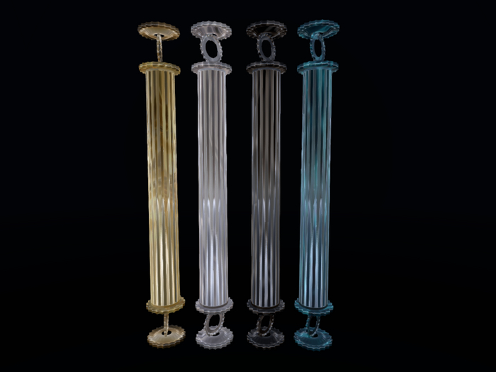 MC Steampunk Spin Column RESIZE MENU Set 1