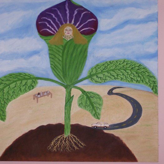 Freda Kahlo Influenced Self Portrait