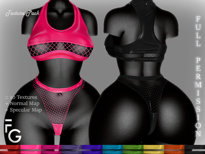 .Fragile. PACK II - 10 Textures for SHINE Sport Set