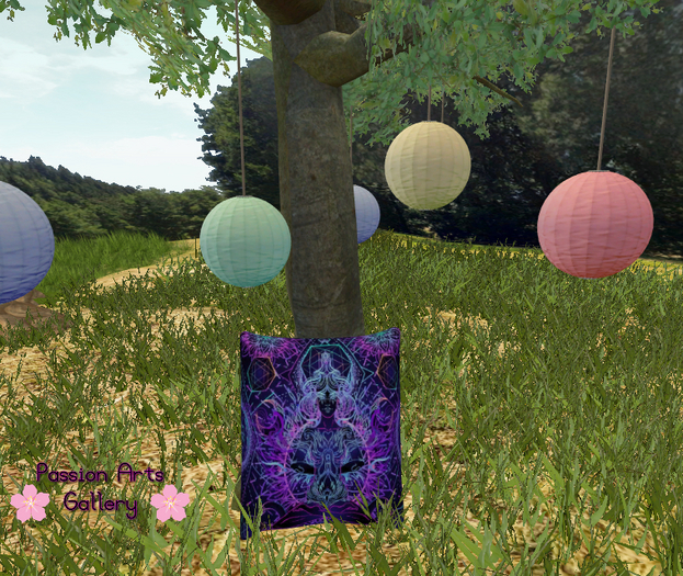 PASSION ARTS GALLERY -         [Meditation  Cushion]