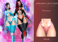 [[ Masoom ]] Dream Catcher Thong Pink - Ebody Reborn, Kupra, Legacy, Legacy Perky, Lara, Lara Petite