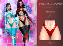 [[ Masoom ]] Dream Catcher Thong Red - Ebody Reborn, Kupra, Legacy, Legacy Perky, Lara, Lara Petite