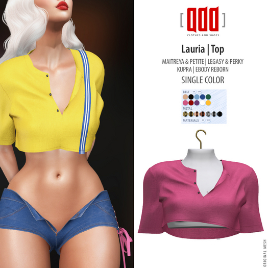 [ADD] Louisa Top - Pink