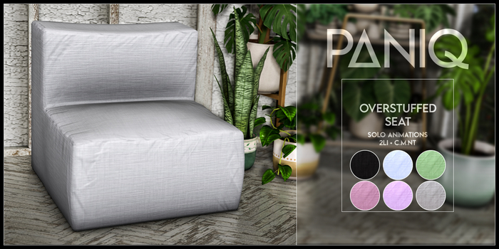 PANIQ - Overstuffed Seat