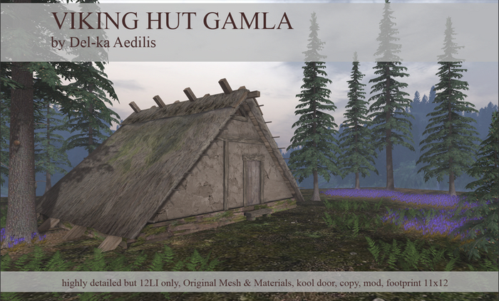 Viking Hut Gamla