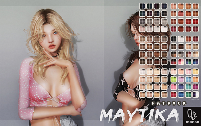 [monso] Maytika Hair /Fatpack
