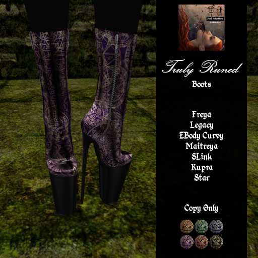 DI Truly Runed Boots (Boxed) (ADD)