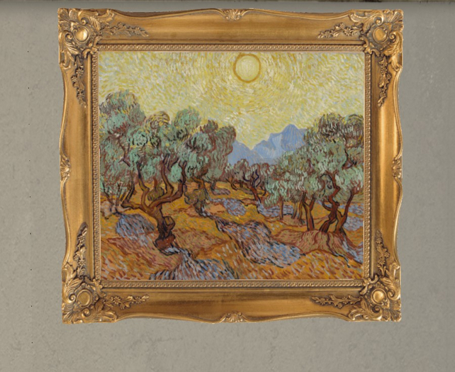 VAN Gogh  Autumn abstract 