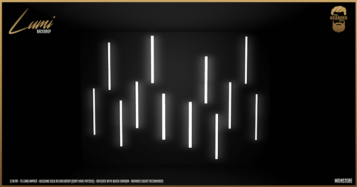 Lumi Backdrop - The Bearded Guy