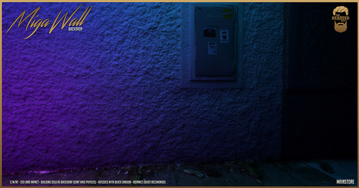 Miga Wall Backdrop - The Bearded Guy