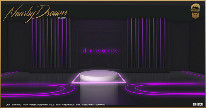 Nearby Dreams Backdrop - The Bearded Guy