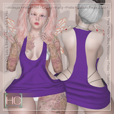 [HC] Natsu Violet Tank Beach Cover for Kupra, Kups, Maitreya, Legacy, Belleza, Slink & Reborn