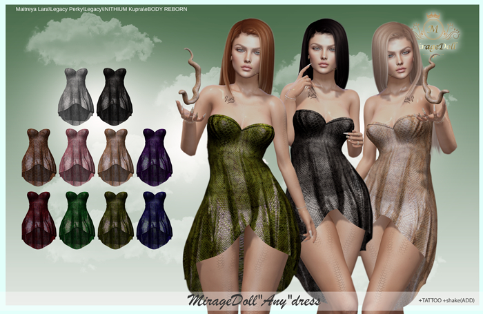 MirageDoll"Any"dress FATPACK