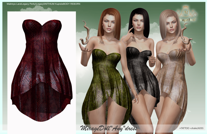 MirageDoll"Any"dress RED