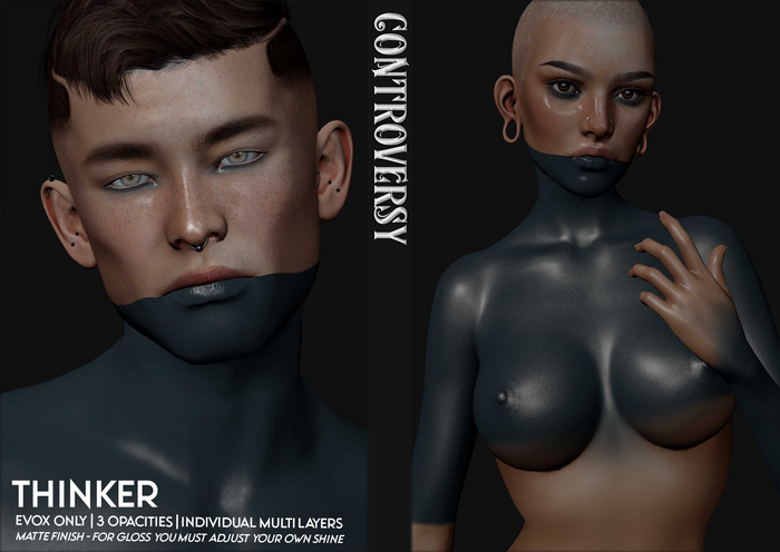 Controversy - Thinker - Blue - EvoX