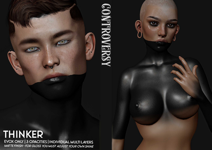 Controversy - Thinker - Black - EvoX