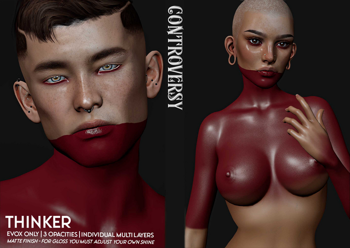 Controversy - Thinker - Red - EvoX