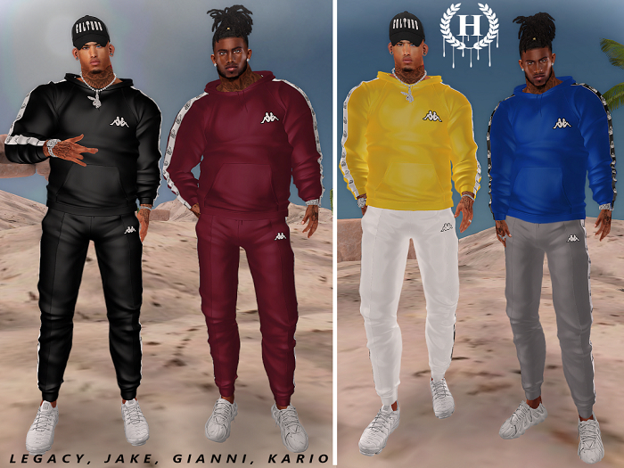 [H.] Tracky Hoody FATPACK- UNPACK