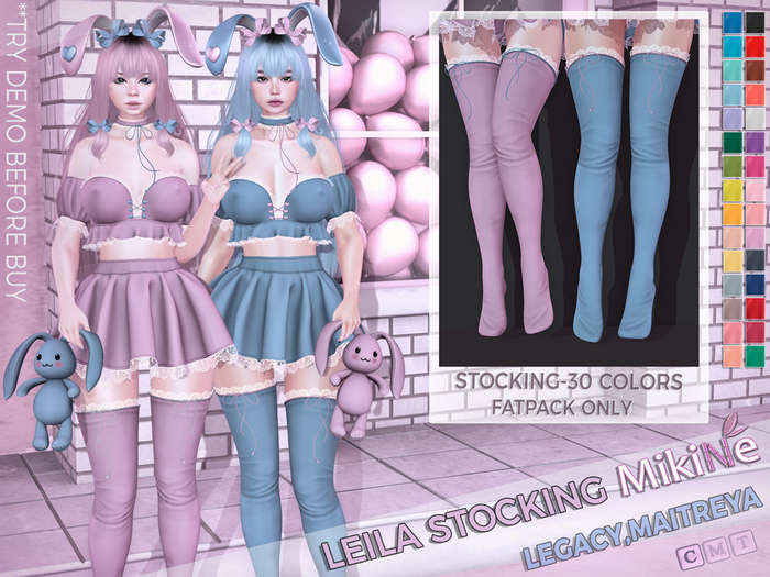 -MikiNe- Leila stocking-Fatpack