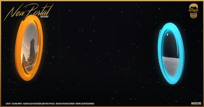 New Portal Backdrop - The Bearded Guy