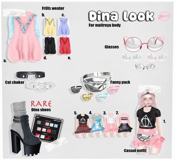 *Tentacio* dina look. RARE