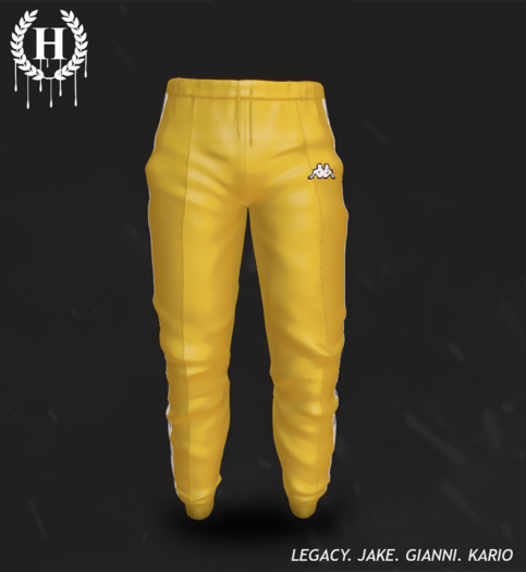 [H.] Tracky Pants YELL- UNPACK