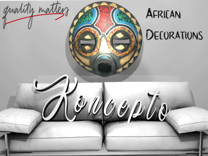 Koncepto African Decoration Mask 8