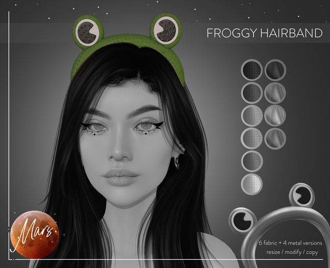 .Mars. - Froggy Hairband DEMO