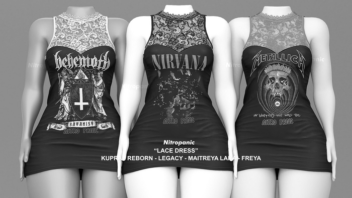 Nitropanic DEMO_Lace Dress (ADD)